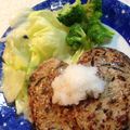 なちっ's cooksnap of when they made ひじきとモヤシの豚肉ハンバーグ.