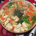 ZenTofu's cooksnap of when they made 辛ラーメンと酒粕で～キムチ鍋.