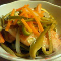 万華月's cooksnap of when they made 簡単☆鮭の南蛮漬け.
