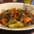 せせりぼんじり's cooksnap of when they made 牛肉と茄子の生姜炒め煮.