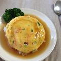 いなっく's cooksnap of when they made ちょっと感動！あのお店の天津飯☆.