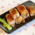 スマイルちょこ's cooksnap of when they made 節約⁇厚揚げの豚肉巻き.