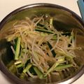 respi0408's cooksnap of when they made もやしときゅうりピリ辛ナムル.