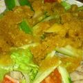 ﾘｴﾀﾝ's cooksnap of when they made レイン特製☆彡冷しゃぶサラダ.