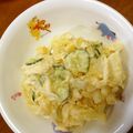 tama-ma's cooksnap of when they made たまごサラダ.