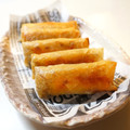 sacoママ's cooksnap of when they made 南瓜とひき肉のオイスタチーズ春巻き♪簡単.