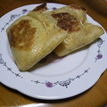 雷々◇◆'s cooksnap of when they made 簡単！納豆の油揚げ包み焼き！.