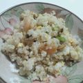 yyu3's cooksnap of when they made 卵入り！ガリバタマヨ味のシーフードピラフ.