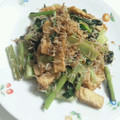 yyu3's cooksnap of when they made 小松菜としらすのオイスターソース炒め.