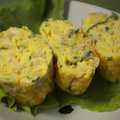 大魔女's cooksnap of when they made お弁当に❀お好み焼き風卵焼き♬②.