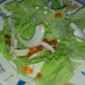 どれみ117's cooksnap of when they made 簡単：いくらとレタスのサラダ.