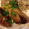 ポンきっちゃん's cooksnap of when they made ぶりソテー醤油バター茸ソース＊レモン風味.