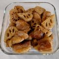 ラフロイグ31年's cooksnap of when they made 鶏むね肉とれんこんのバター醤油照り焼き.