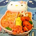 マッハママ's cooksnap of when they made ウィンナーできりんさん☆お弁当に.