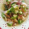 チョコツリー♪'s cooksnap of when they made すぐできるオクラたちのおかず.