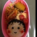 ユナタロー's cooksnap of when they made キャラ弁　ちびまる子ちゃん.