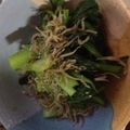 みほきのこ's cooksnap of when they made じゃこ入りのほうれん草ゴマ和え.