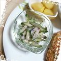 ＴＯＭＯＷＡＴ's cooksnap of when they made きゅうりだけの簡単サラダ.