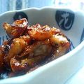oBsession's cooksnap of when they made コテっコテ♪鶏皮のてり焼き＋チリマヨ☆.