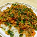 比呂美's cooksnap of when they made 男子大好き＊簡単ニラひき肉丼.