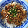 みーこ＊＊＊'s cooksnap of when they made さんまの缶詰　蒲焼き丼.