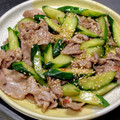 ⭐とっくん⭐'s cooksnap of when they made ✜豚肉ときゅうりの中華炒め✜.