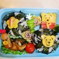ゆけり３兄弟's cooksnap of when they made ３０分でもキュートに♪キャラ乗せおにぎり.