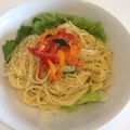 クリスチーネ剛田's cooksnap of when they made グレープフルーツで爽やか冷製パスタ☆.