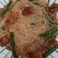 Naoza's cooksnap of when they made 豚肉といんげんの春雨煮込み.