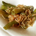 FULAU's cooksnap of when they made いんげんとじゃこの炒め煮.