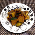 ぶ〜こ♡'s cooksnap of when they made かぼちゃとナスのピリ辛炒め.