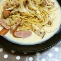 なっちズム's cooksnap of when they made ＠クリームパスタ＠.