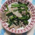 うめりっち's cooksnap of when they made 豚肉と万能ネギの塩炒め.