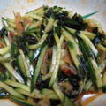 にゃーにゃー２'s cooksnap of when they made 簡単♥わかめときゅうりの中華クラゲ和え.