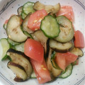 acchiあちこ's cooksnap of when they made トマトとナスの簡単さっぱり夏野菜サラダ♪.