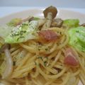 マニー's cooksnap of when they made 雨の日のパスタ…ペペロン風.