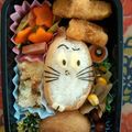 ぴょんまちゃと's cooksnap of when they made キャラ弁 ゲゲゲの鬼太郎･ねずみ男.