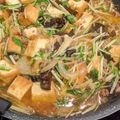 クックYZFAJO☆'s cooksnap of when they made 厚揚げと水菜の麻婆豆腐.