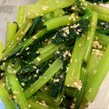 かとりーな♪'s cooksnap of when they made 小松菜のごま和え.