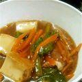 ﾋｭｰｼﾞｰ's cooksnap of when they made 厚揚げの野菜あんかけ〜小松菜＆にんじん〜.