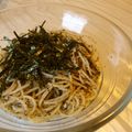 monnalisa's cooksnap of when they made ゆかり・すりゴマの簡単パスタ.