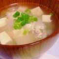 なめーこ's cooksnap of when they made 塩麹さんで中華風鶏だんごスープ.