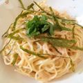 みゆぼん's cooksnap of when they made 簡単☆あえるだけの明太子パスタ.