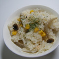 ティキぽん's cooksnap of when they made 鮭とコーンのコンソメ炊き込みごはん♡.