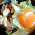 ゅぅとォ's cooksnap of when they made カフェ風＊照り焼きチキン丼.