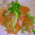 yukateru226's cooksnap of when they made ＊新たまｄｅ生ハムサラダ＊.