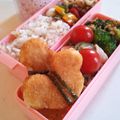 なおなお１０２２'s cooksnap of when they made お弁当に♪いつものナゲット大変身☆.