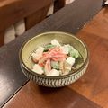 たっくんとワイン's cooksnap of when they made オクラ&カニかまクリチ和え☆おつまみ.