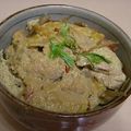 manakao's cooksnap of when they made 鶏ごぼうな親子丼♪.