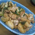 たはぴのかか's cooksnap of when they made 鶏もも肉と長いものオイスターソース炒め.